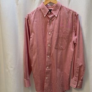 croft & barrow Men's Pink Button-Down Dress Shirt